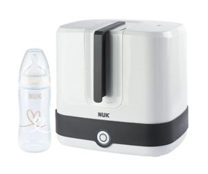 Parný sterilizátor NUK Vario Express vrátane dojčenskej fľaše (10225285)