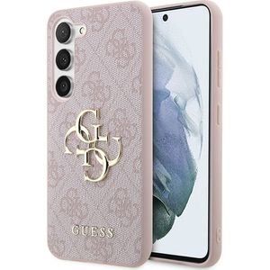 GUESS Handyhülle für Galaxy A35, Guess HardCase 4G Big Metal Logo, Rosa