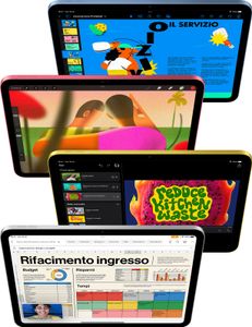 Apple 10.9-inch iPad Wi-Fi - 10. Generation - Tablet - 64 GB - 27.7 cm (10.9") IPS (2360 x 1640) - Silber