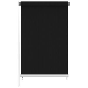 vidaXL Außenrollo 160x230 cm Schwarz