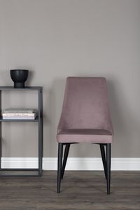 Venture Home Stuhl Leone Staubiges Rosa 2er-Pack