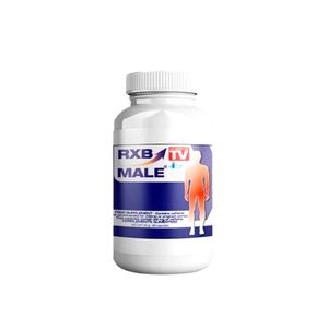 RXB MALE® - Natürliches Nahrungsergänzungsmittel für Männer - Guanará und Ginseng,  60-tlg., stärkt Ihre Libido, mit Koffein