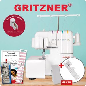 Gritzner 788 Nähmaschine Overlock mit LED-Nählicht Auffangschale und Handbuch Gritzner 788 Nähmaschine Overlock mit LED-Nählicht Auffangschale und Handbuch