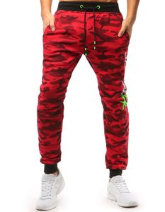 Dstreet Herren-Jogginghosen Airoza rot L