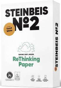 Steinbeis Trend White Kopierpapier A3 80g 80er weiße Recycling