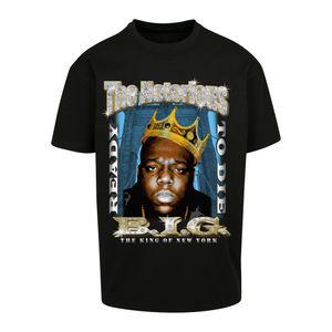 MisterTee MT1821  Biggie Crown Oversize Tee, Größe:XL, Farbe:Black