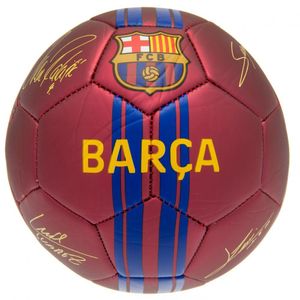 FC Barcelona - Fußball, mit Unterschriften TA5807 (Einheitsgröße) (Rot/Blau)