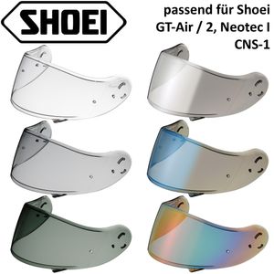 Shoei Visier CNS-1 (GT-Air / 2, Neotec I) rainbow verspiegelt