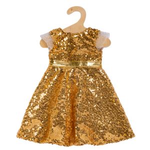 Heless 2330 Puppenkleidung Kleid Goldstar in Größe 35-45cm