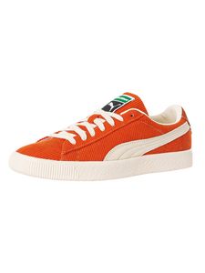 PUMA x Butter Goods Retro-Schuhe coole Sneaker Basket Vintage Orange/Weiß, Größe:42 1/2
