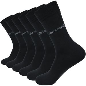 10 Paar Pierre Cardin Socken Herren Business Freizeit Herrensocken Baumwolle - 43-46  Schwarz