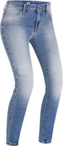 PMJ Ginevra Damen Motorradjeans, hellblau, 30