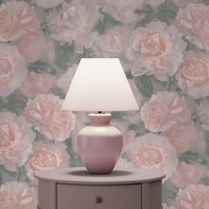 TADESSI | Tapete Blumen Valentin | M1-No.376 | Vliestapete | Rosa | Violett | Blumentapete | Wohnzimmer | Schlafzimmer | Küche