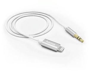 Audio-Kabel, Lightning - 3,5-mm-Klinken-Stecker, 1,0 m, Weiß