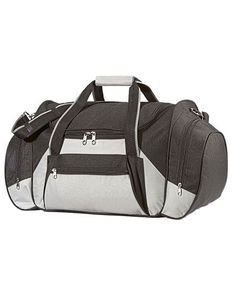 Printwear Športová a cestovná taška Iceland NT415 Multicoloured Black/Light Grey 60 x 33 x 29 cm