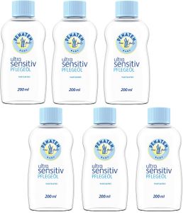 Penaten Baby Ultra Sensitiv Pflegeöl parfümfrei Babyöl & Babypflege 6 x 200ml