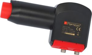 OPTICUM Red Rocket Twin - F - 4 cm - Schwarz - Rot