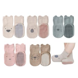 Rutschfeste Socken für Baby Mädchen Jungen 5 Paar Anti Rutsch Sportsocken Stoppersocken Kinder Anti Rutsch Socken,1-3 Jahre alt