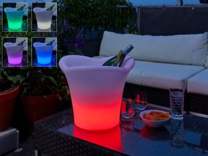 Northpoint LED Weinkühler mit integriertem Akku und Farbwechsel