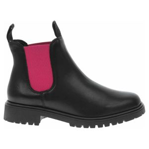 Tamaris Damen Stiefelette Leder modisch Stretcheinsatz farbig 1-25070-41, Größe:39 EU, Farbe:Pink