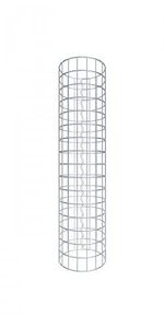 Gabionensäule rund 27  cm Durchmesser, 80  cm Höhe, Maschenweite 5 cm x 5 cm