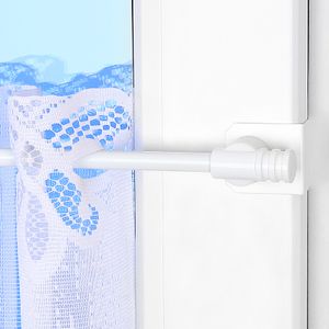 Gardinenstange ausziehbar Fix-Klick 110-150cm Weiß