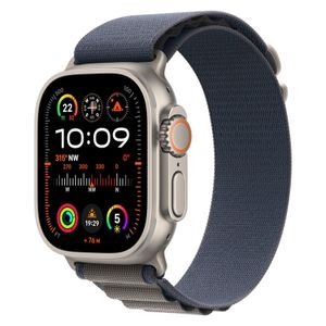 Apple Watch Ultra 2 Titan 49 mm Medium 145-190 mm Umfang Blau GPS + Cellular
