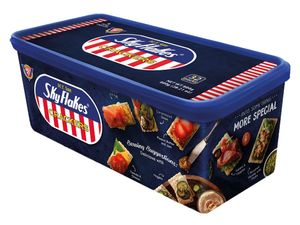 M.Y.San SkyFlakes Crackers Box 800g | Philippinen Weizen Kekse neutral | 32 Packungen