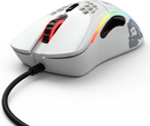Glorious PC Gaming Race Glorious Gaming Model D- - rechts - Optisch - USB Typ-A - 12000 DPI - 1 ms - Weiß