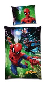 Spiderman Marvel Bettwäsche 200 x 135cm, 80 cm x 80 cm, 100% Baumwolle