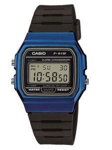 Casio Collection Retro Uhr Digitaluhr F-91WM-2AEF