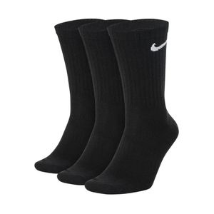 Nike 3er Pack Socken Crew Sock SX4508-001 schwarz, Größe:L