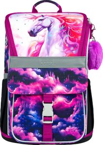 BAAGL Schulranzen Zippy Königliches Einhorn