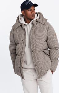 Ombre Clothing Winterjacke für Männer Ogunsola braun L Ombre Clothing Winterjacke für Männer Ogunsola braun L