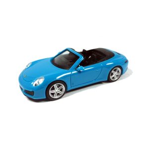 Herpa 028844-002 Porsche 911 Carrera 2 Cabrio hellblau Maßstab 1:87 Modellauto