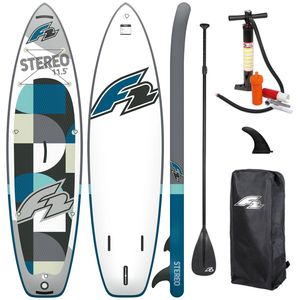 SUP Brett F2 Stereo 11'5" Grau Stand Up Paddle Boards