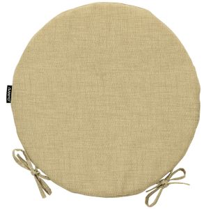 AMPO poduszka na krzesło siedzisko stołek taboret okrągła 40 cm