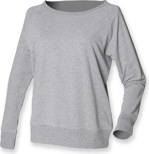 SF Women SK513 | Ladies Slounge Sweatshirt / Pullover - Farbe: Heather Grey - Größe: L SF Women SK513 | Ladies Slounge Sweatshirt / Pullover - Farbe: Heather Grey - Größe: L