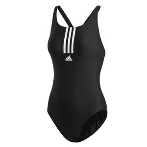 adidas Badeanzug für Damen mit UV-Schutz 50+, Farbe:Schwarz, Größe:42