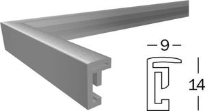 walther design New Lifestyle Kunststoff Bilderrahmen 20x30 cm BRONZE KV030J