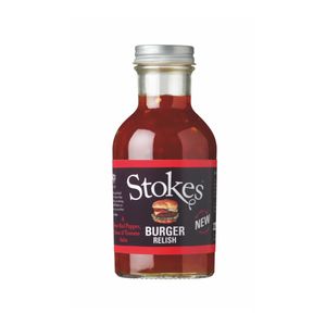 Stokesova pochúťka na hamburgery z papriky, cibule a paradajok 265ml