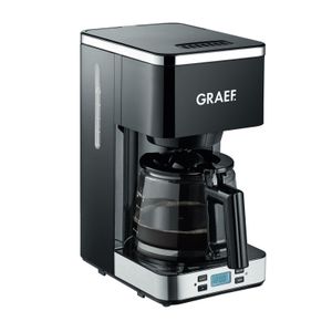 GRAEF FK502EU Kaffeemaschine 10-15 Tassen mit Timer Kunststoff schwarz