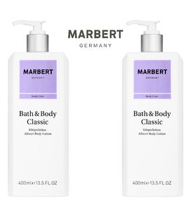 Marbert Bath Body Classic Körperlotion 2 x 400 ml
