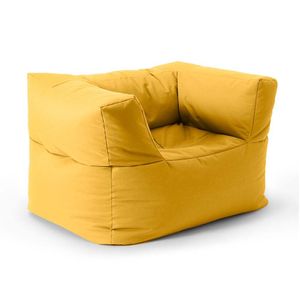 LUMALAND Sitzsack-Sofa Sessel - Kombinierbar mit dem Modularen System - 400 L - Senfgelb