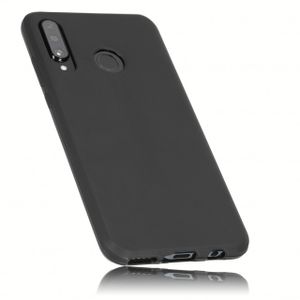 mumbi Hülle kompatibel mit Huawei P30 lite Handy Case Handyhülle, schwarz