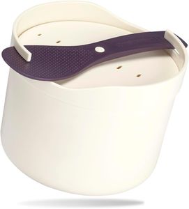 Reishunger Mikrowellen Reiskocher (1,7 l) - weiß - Für perfekt gegarten Reis in nur 12 Minuten, spülmaschinenfest Reishunger Mikrowellen Reiskocher (1,7 l) - weiß - Für perfekt gegarten Reis in nur 12 Minuten, spülmaschinenfest