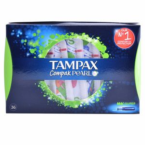 Tampax Pearl Compak Tampon Super 36 Units 36 Pcs