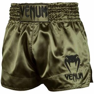 Venum Muay Thai Shorts Classic Khaki Black Größe XL