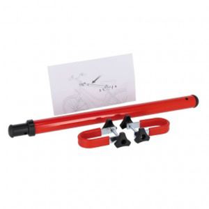 XLC Rahmenadapter für Heckträger speziell für Tiiefeinsteiger/BMX, rot