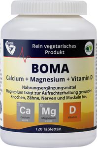 Vápník+hořčík+vitamín D tablety 120 kapslí